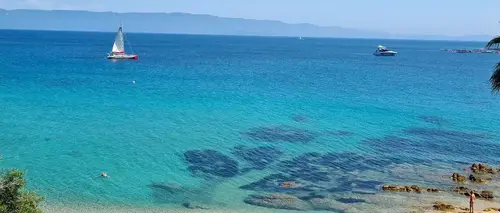 vue sur mer méditerannée porticcio